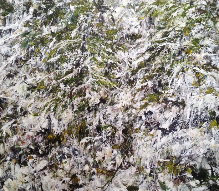 Judy Cheng Snow 36 x 32 Judy Cheng Painting