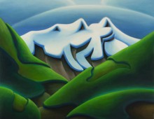 Dana Irving, The Lions from Capilano Lake