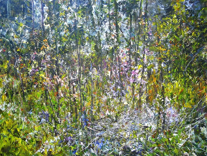 Cheng, Summer V 48x36 Judy Cheng Painting