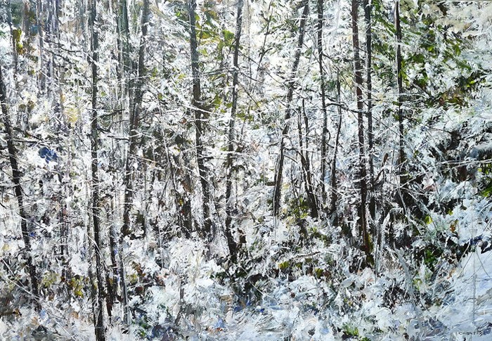Cheng, Whistler IV 48x33 Judy Cheng Painting