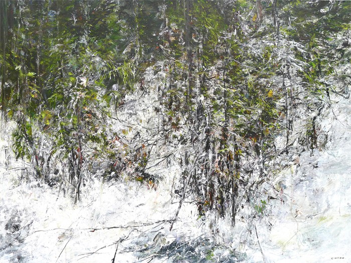Cheng, Whistler II 48x36 Judy Cheng Painting